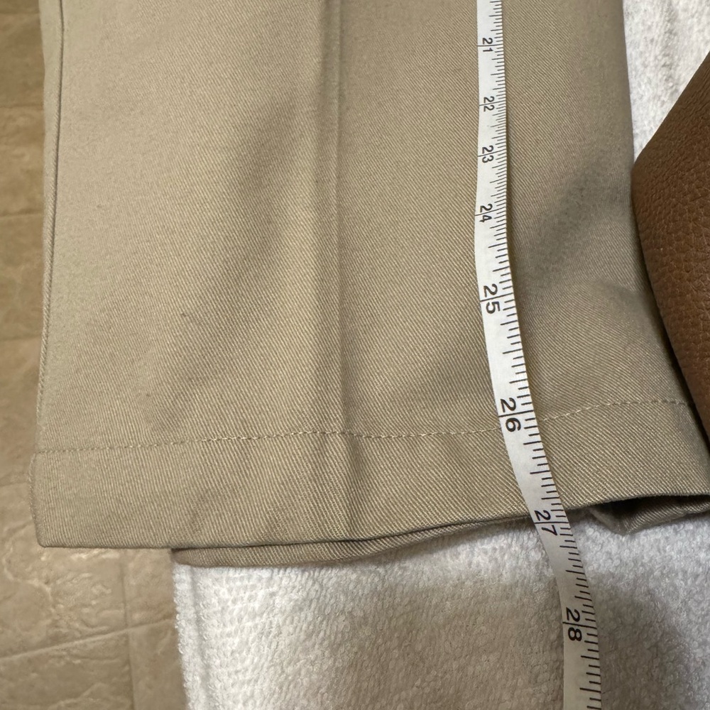EZS by Luxire British Khaki Chino Pants Size 34x30 - Picture 6 of 9